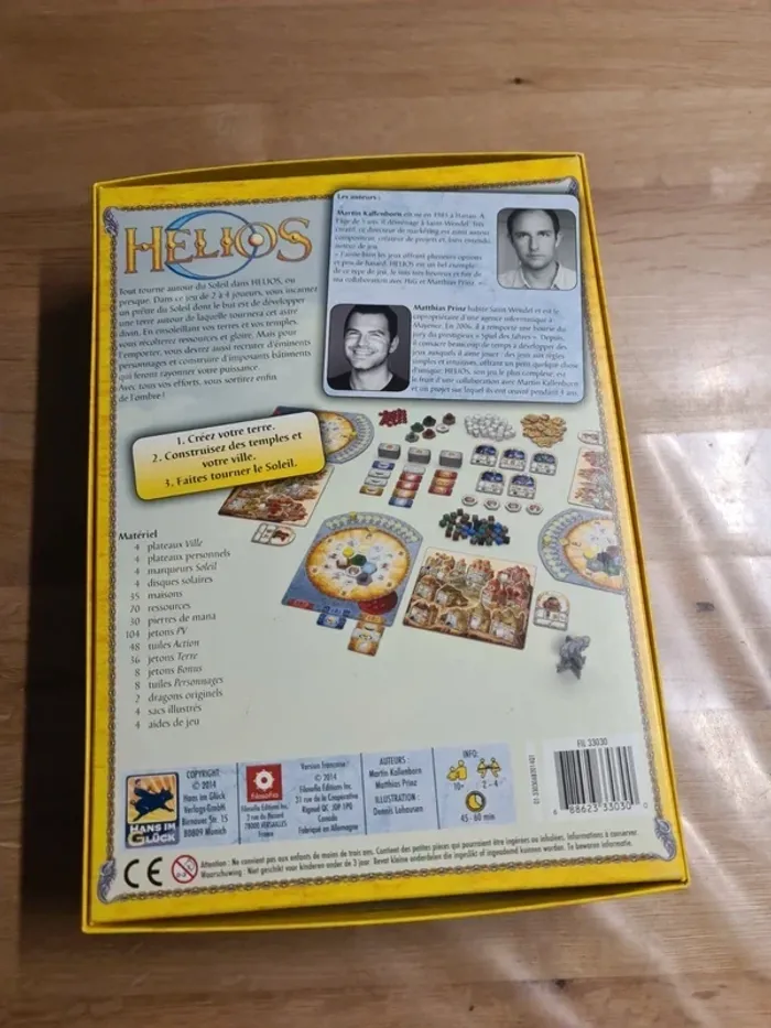 Jeu de société Helios des éditions Filosofia - photo numéro 4