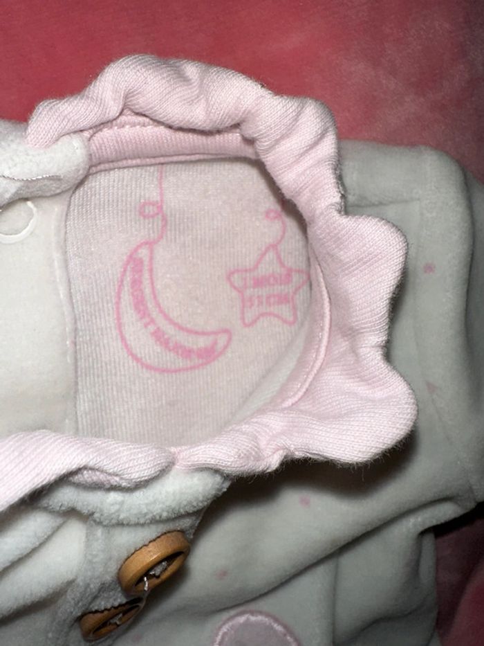 Pyjama grenouillère velours sergent major - photo numéro 3