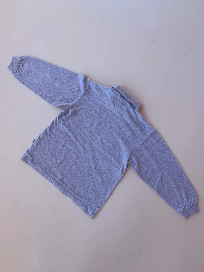 T-shirt manches longues col cheminée Adidas 8ans - photo numéro 17