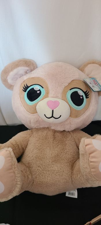 Peluche Ojo Stevie le Panda - Grande Peluche - 50 cm - Peluche de Haute Qualité - Rembourrage en Bou
