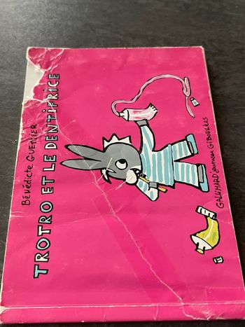 Livre jeunesse trotro et le dentifrice
