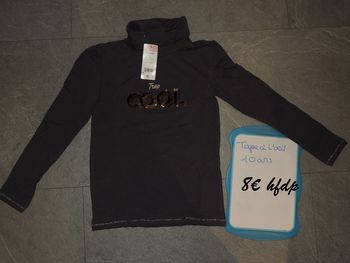 sous pull tape à l'oeil 10 ans