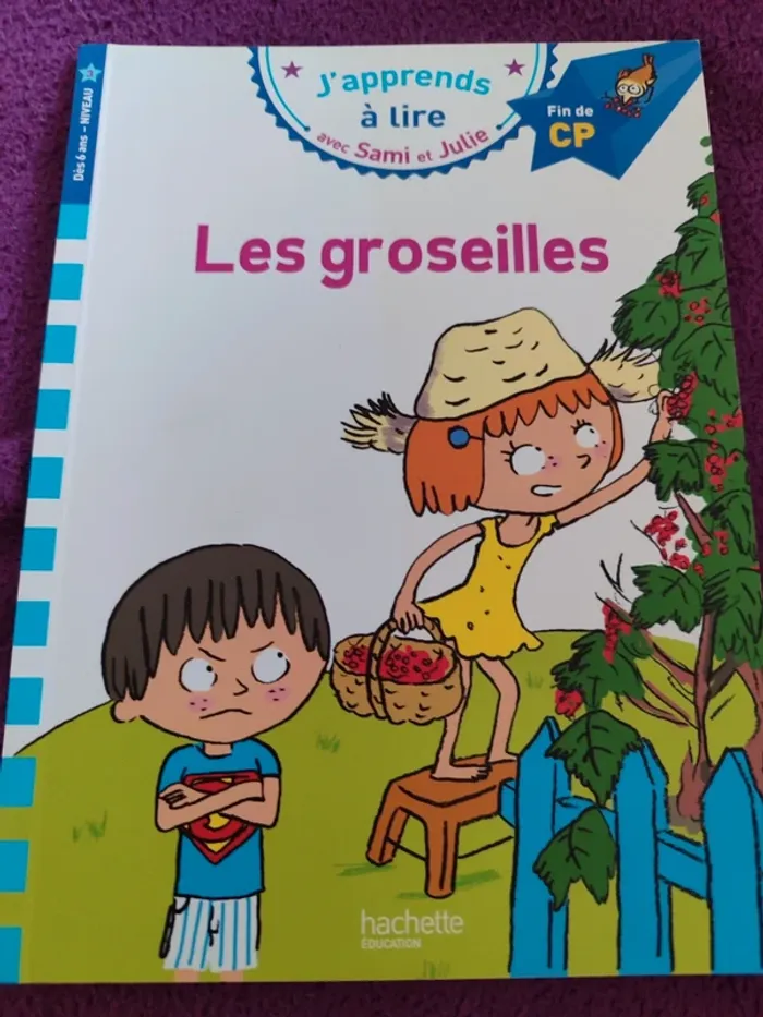 Livre CP : les groseilles