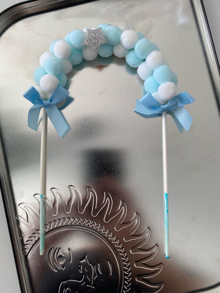 Décoration d’anniversaire bleu - photo numéro 2