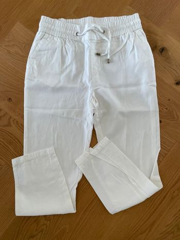 Pantalon blanc lyocell taille 36