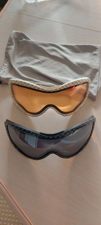 Lot de 2 Visieres interchangeable masque de ski wedze
