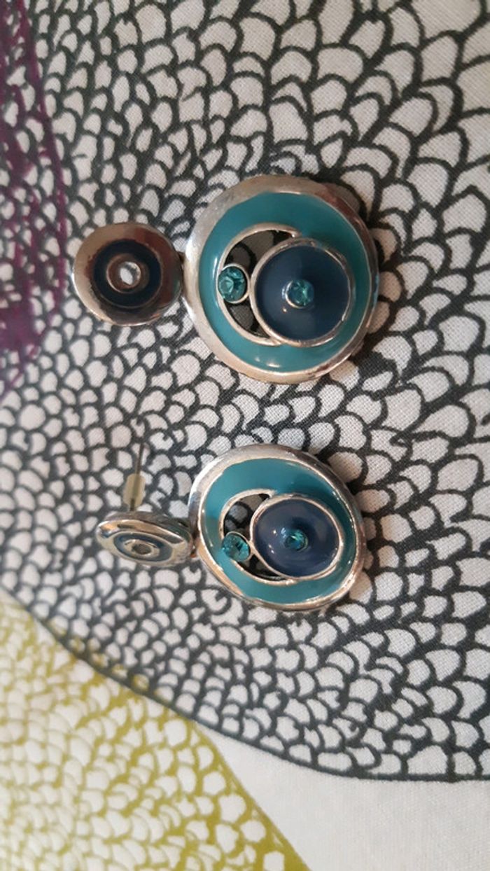 Lot 2 paires de boucles d'oreilles - photo numéro 2