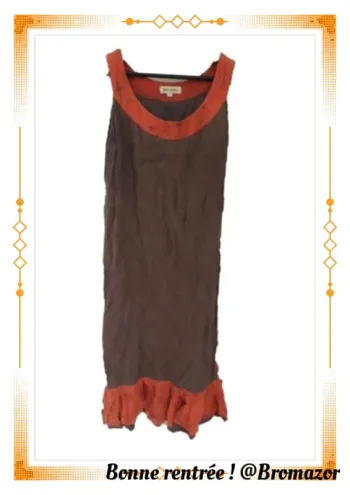 Robe longue en lin Tera Bora taille M