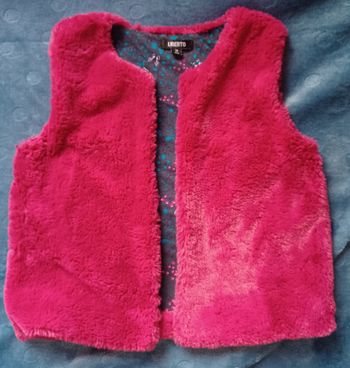 Gilet bordeaux sans manche