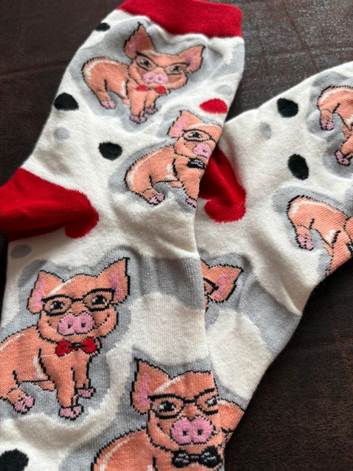 Chaussettes cochon - photo numéro 2