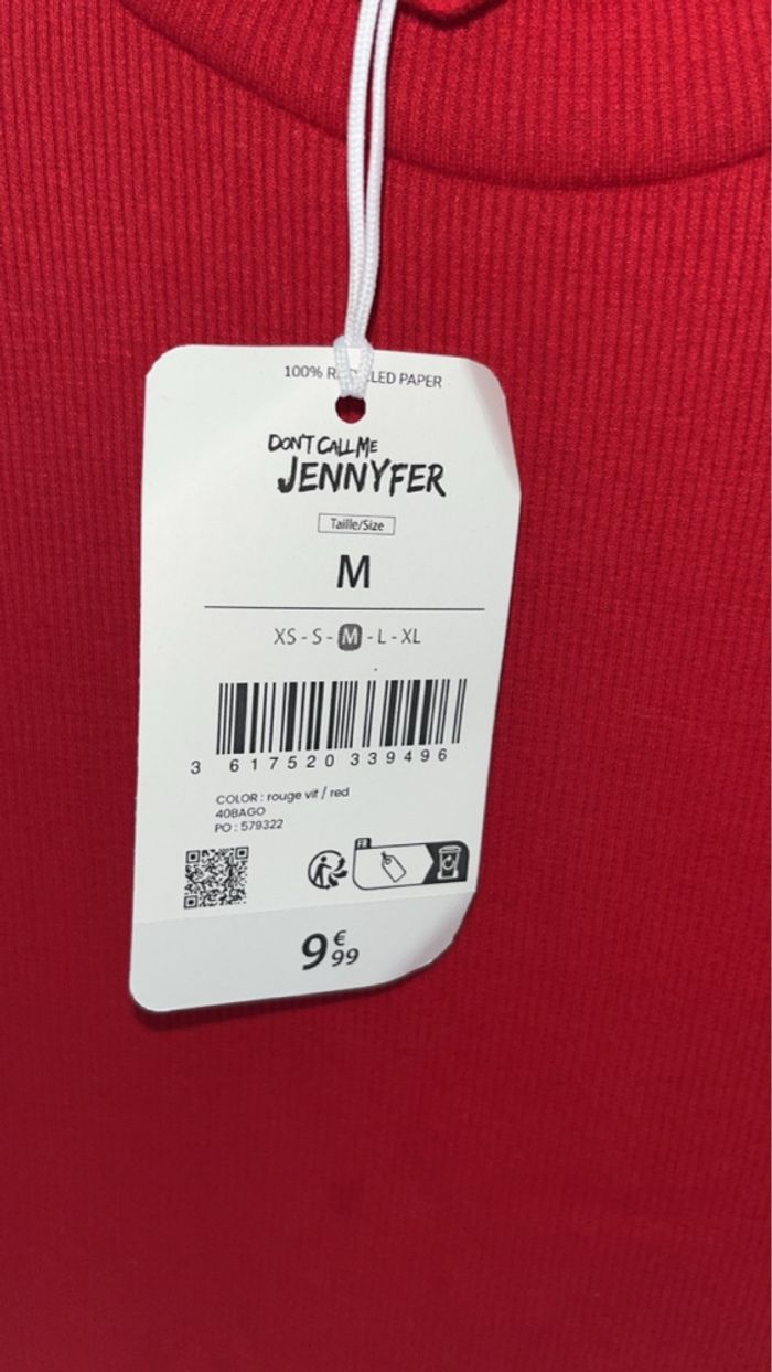 Pull  rouge Jennyfer - photo numéro 3