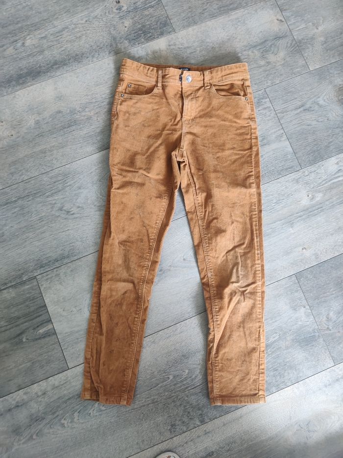 Pantalon type velours