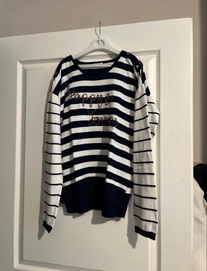 Pull à rayures - photo numéro 2