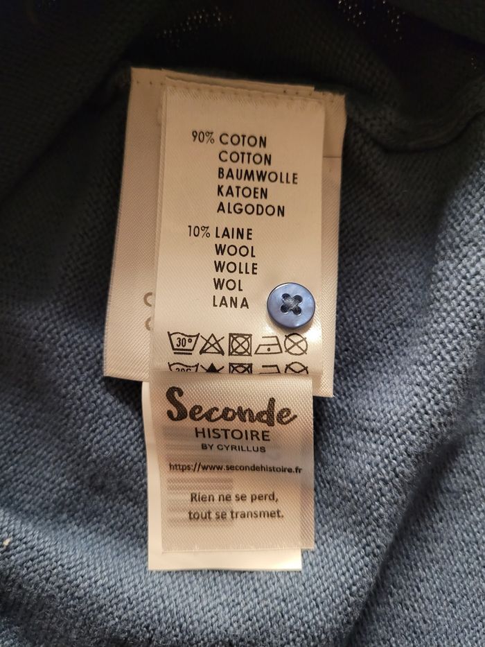 Robe en laine et col liberty - photo numéro 6