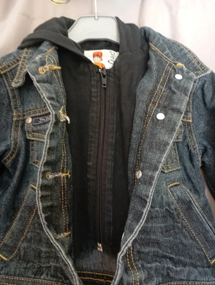 Veste en jean taille 2 ans - photo numéro 6