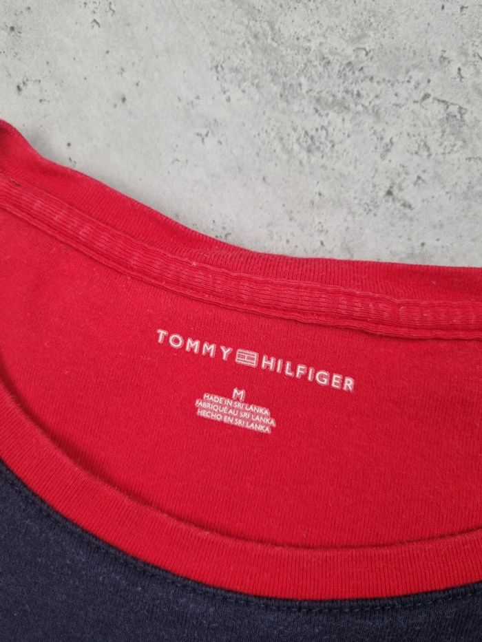T-shirt Tommy Hilfiger rouge – Taille M Femme (mesures en photos) - photo numéro 7