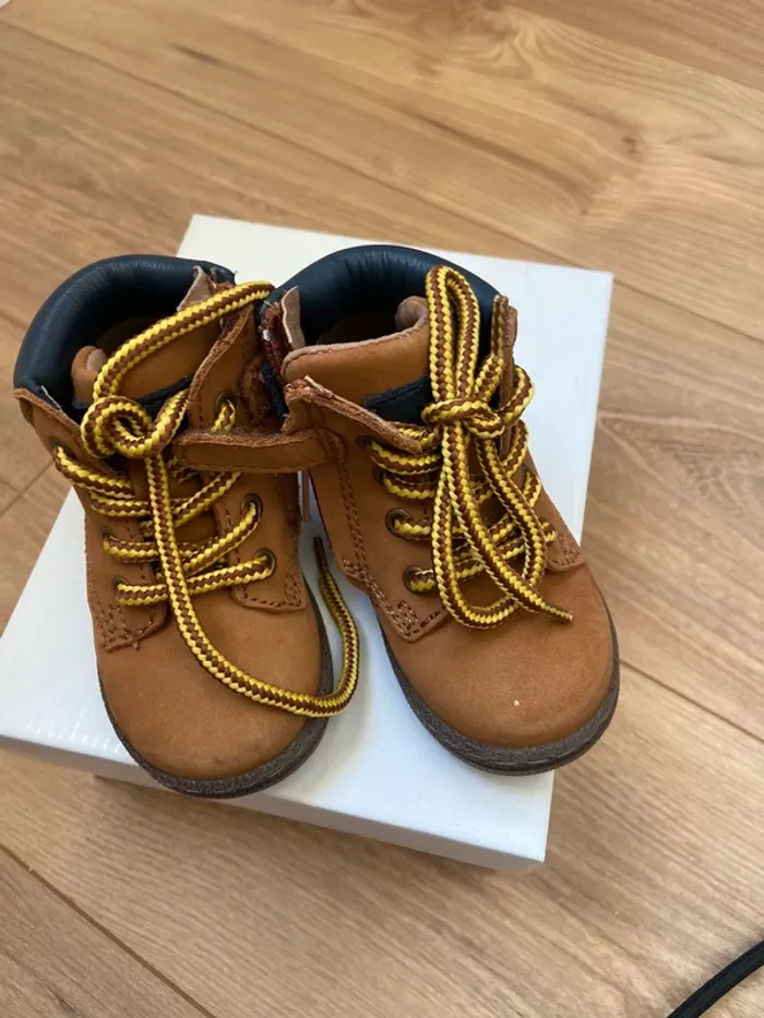 Chaussure cuir bébé  20 - photo numéro 2
