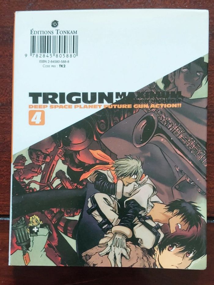 Trigun Maximum Tome 4 Tonkam Français 🇨🇵 - photo numéro 2