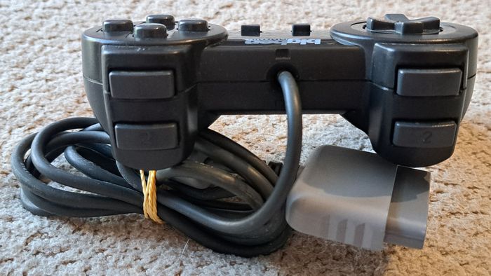 🎮 Manette Bigben noire Sony PlayStation 1 PS1 - photo numéro 3