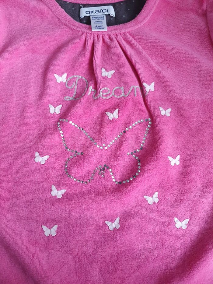 Pyjama velours 4 ans okaidi - photo numéro 2