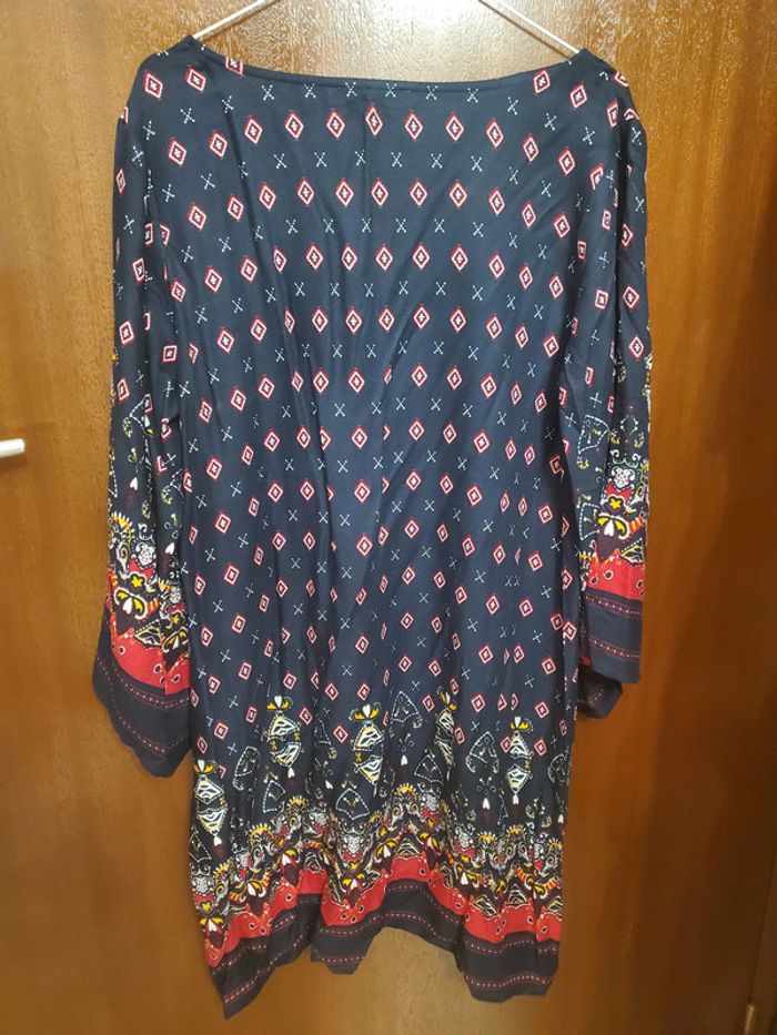 Robe courte imprimée femme Venca Taille L neuve - photo numéro 4