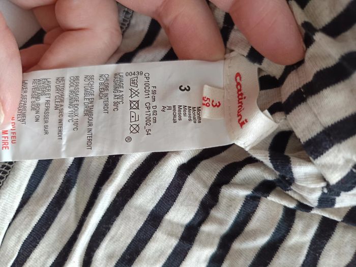 Gilet catimini réversible 3m comme neuf - photo numéro 2