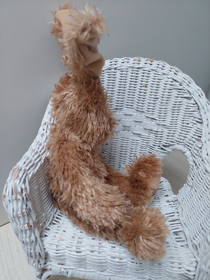 Louise Mansen - peluche lapin marron - photo numéro 5