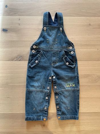 Salopette en jean clayeux 18 mois