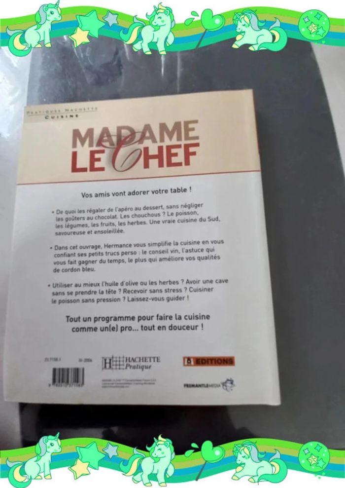 Livre Madame le Chef - photo numéro 2