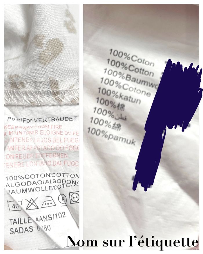 Lot de 2 robes en coton 4 ans - photo numéro 9