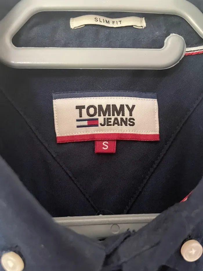 Chemise Tommy Jeans marine - photo numéro 4