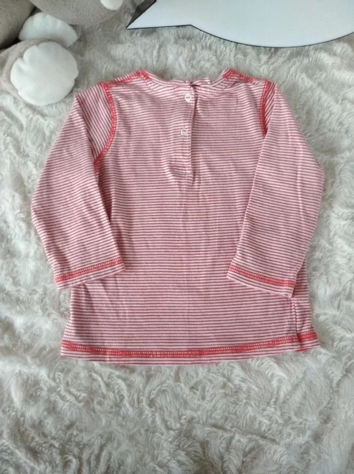 Tee shirt manches longues Garçon 12 mois Vertbaudet 100% coton - photo numéro 12