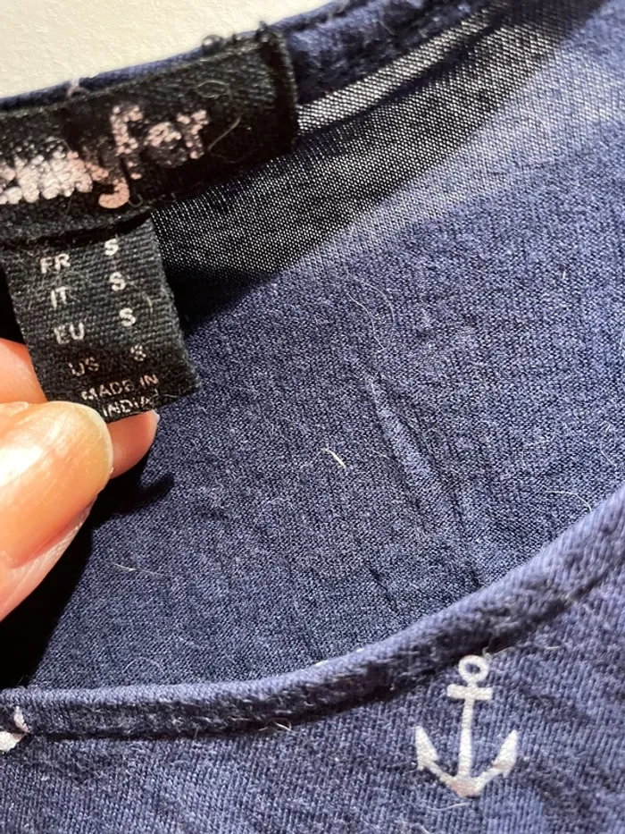 Lot débardeur et jean noir taille S - M - photo numéro 3