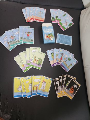 Jeu 7 familles enfant créatures bizarroides mcdo