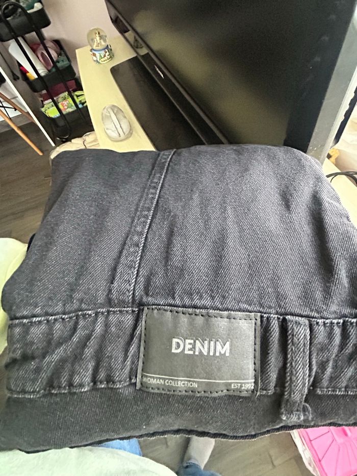 Robe en jean noir - photo numéro 3