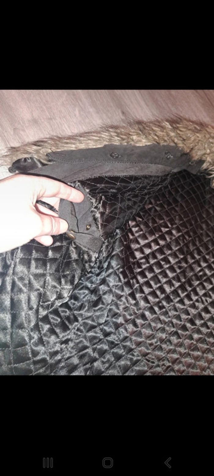 Manteau en cuir de porc taille 40 - photo numéro 8