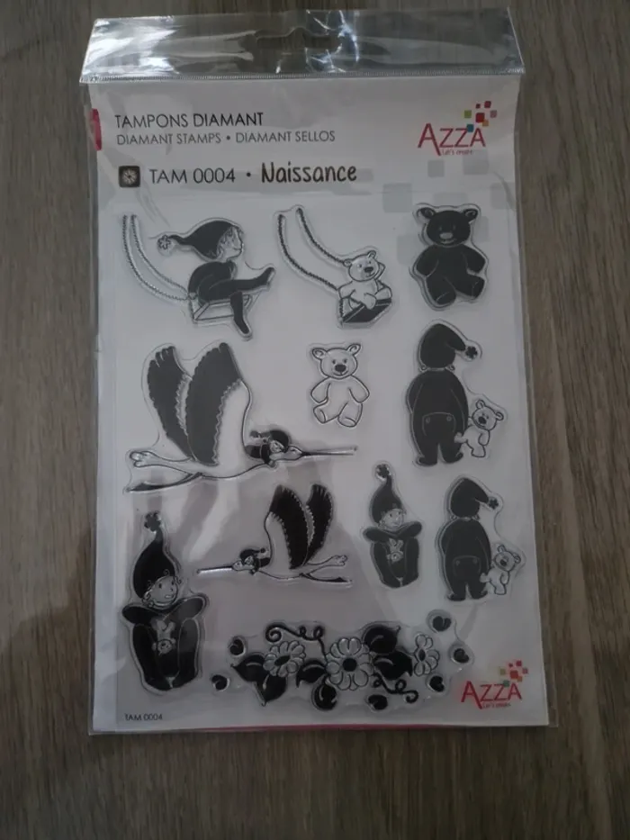 Planche de tampons azza - photo numéro 2