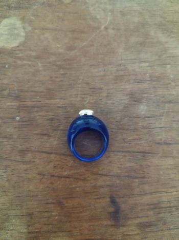 Bague bleue LA MANSO