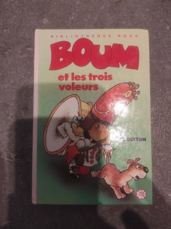 Boum et les trois voleurs Enid Blyton Bibliothèque Rose cartonnée 1985