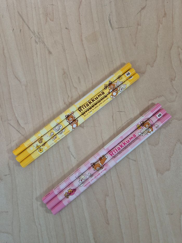 Boîte 12 crayons à papier 4B Rilakkuma - photo numéro 3