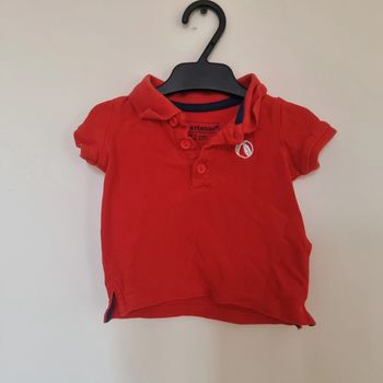 Polo rouge bébé - in extenso