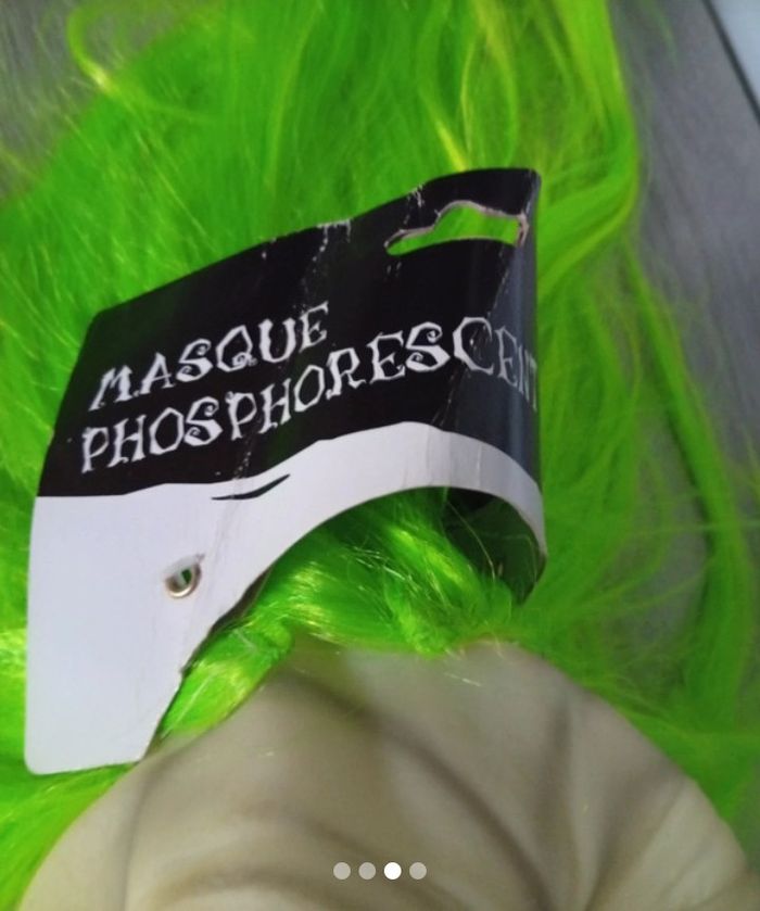 Masque spécial Halloween phosphorescent - photo numéro 2
