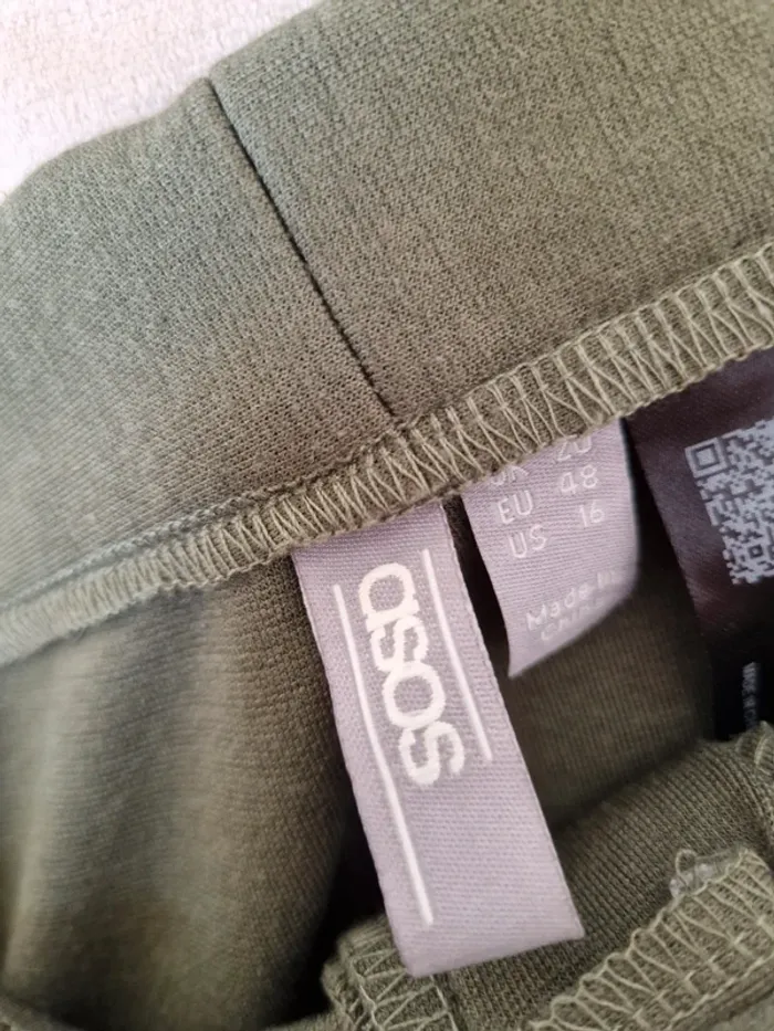 Pantalon jegging kaki asos taille 48 - photo numéro 5