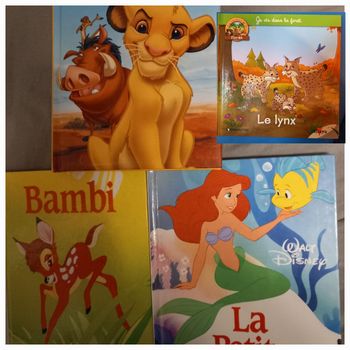 4 livres enfants