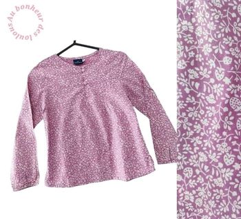 8 ans fille blouse