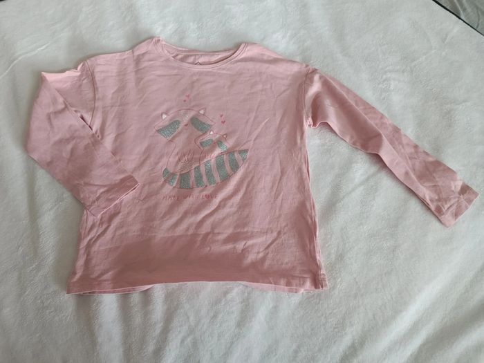 T-shirt manches longues 5/6 ans