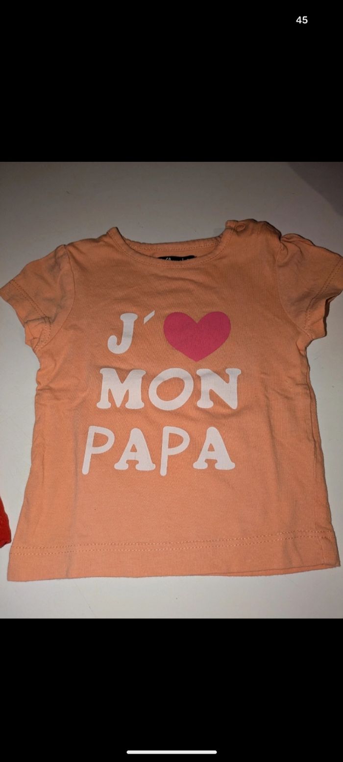 Lot de 2 tee shirt - photo numéro 3