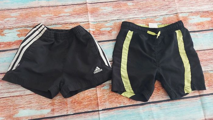 Lot de 2 short sport 4 ans garçon adidas