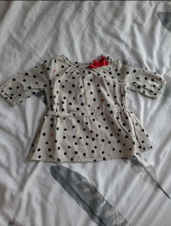 Robe à pois