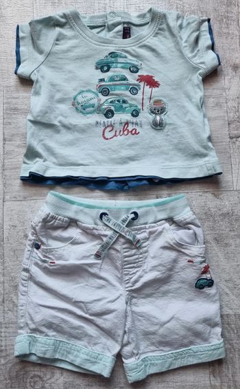 Ensemble été sergent major 6 mois